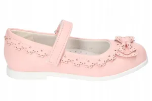 AC Girls' Light Pink Flats | 327/22-LP