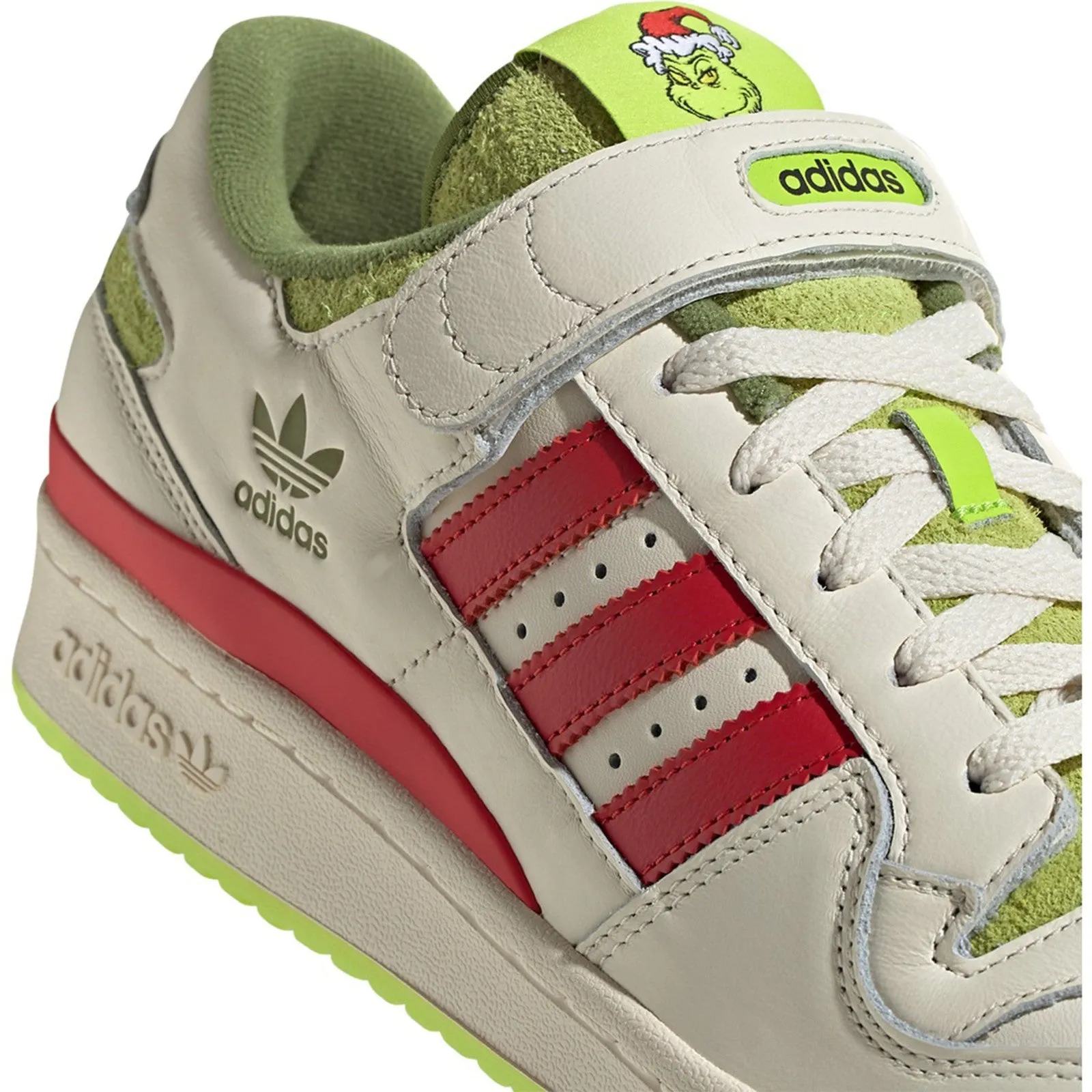 Adidas Originals Forum Low "The Grinch" Kids Shoes ID9175