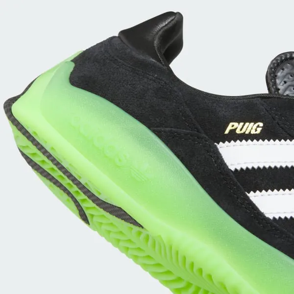 Adidas Puig Core Black - Cloud White - Semi Solar Green