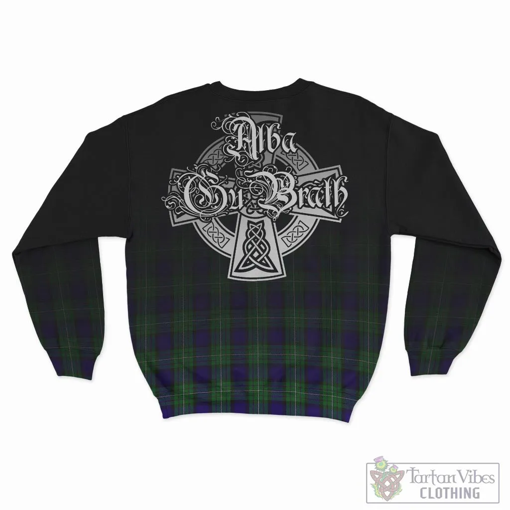 Alexander Tartan Sweatshirt Featuring Alba Gu Brath Family Crest Celtic Inspired