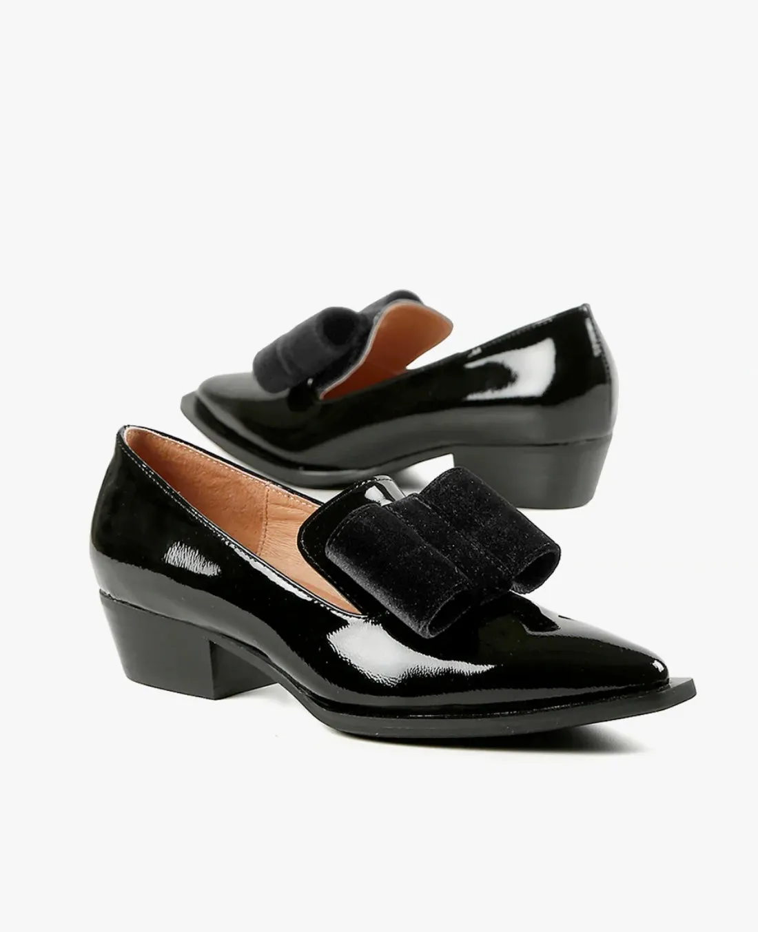 ALL BLACK FOOTWEAR - Pat & Bow