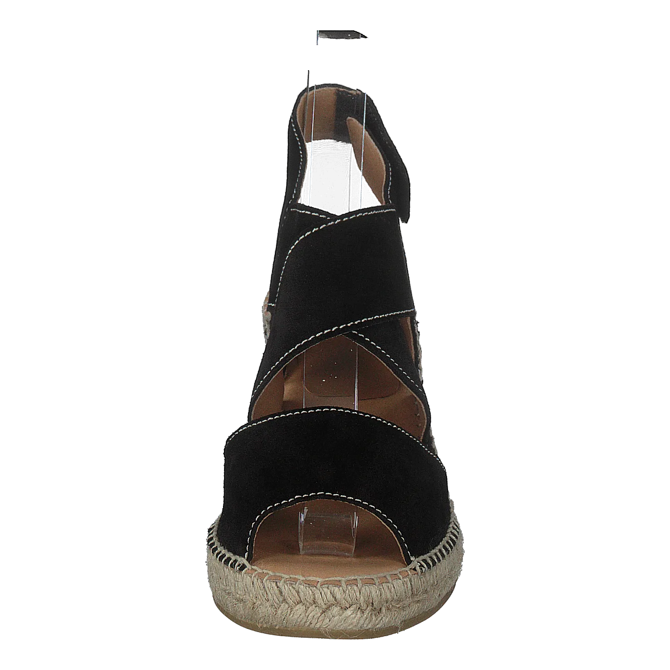 Ania Natural Suede Negro