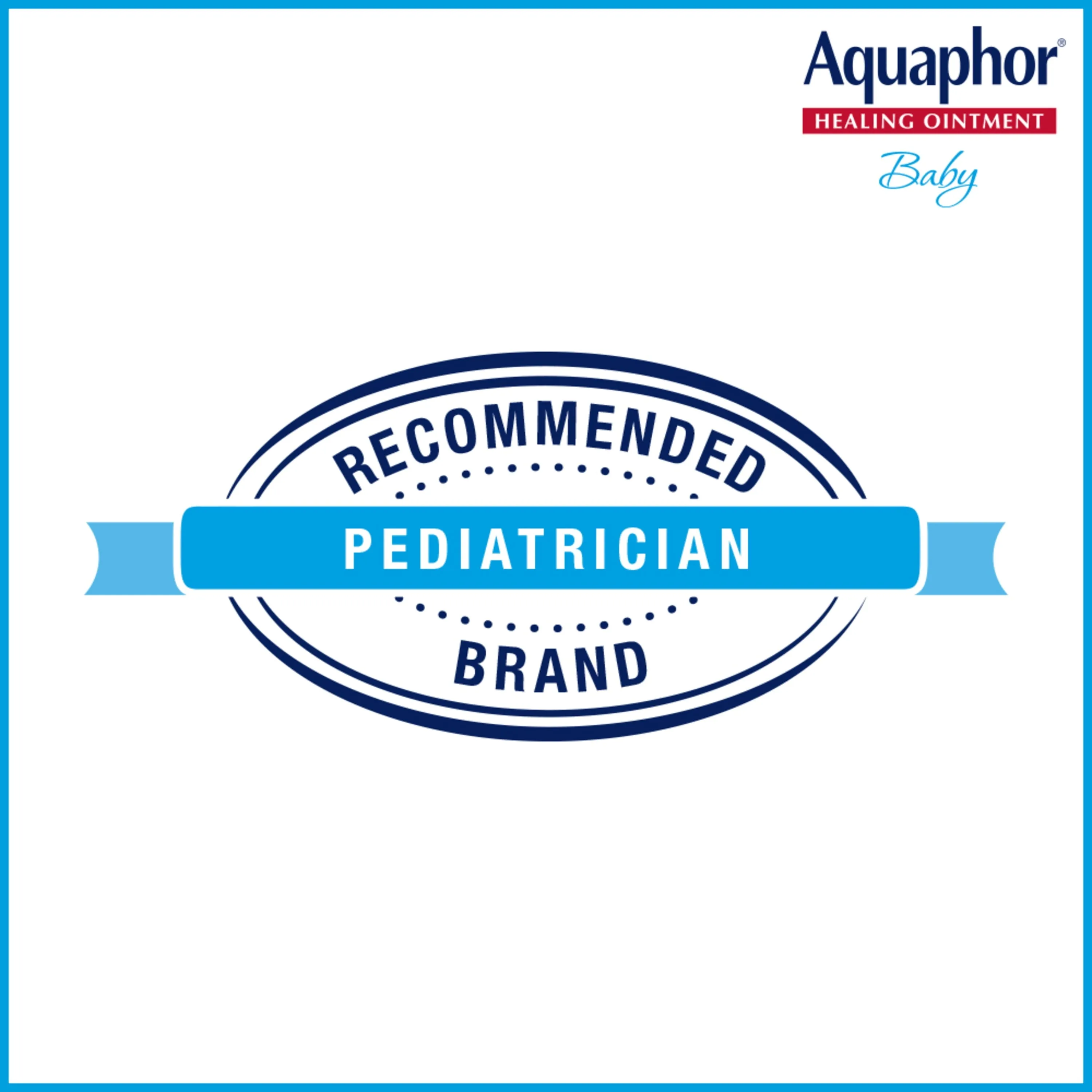 Aquaphor Baby Healing Ointment Advanced Therapy Skin Protectant, 7 Oz Tube