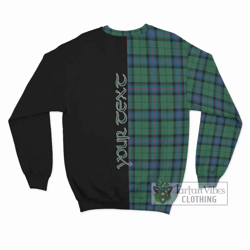 Armstrong Ancient Tartan Sweatshirt with Family Crest and Half Of Me Style
