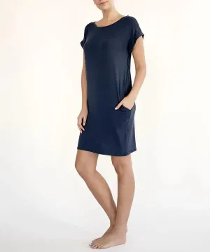 Bamboo Crop Dress With Pockets
