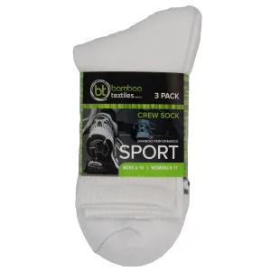 Bamboo Sports Crew Sock