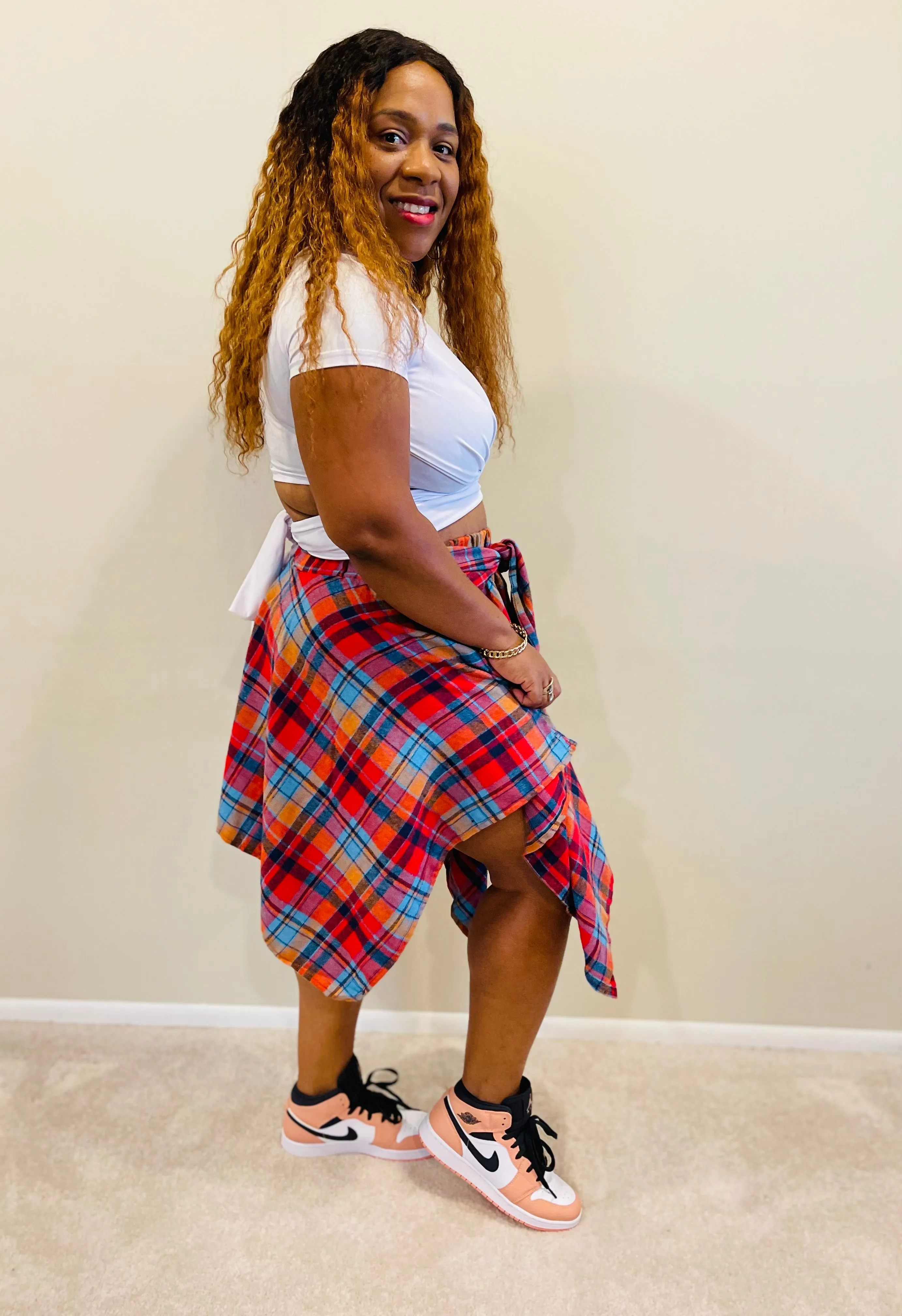 Belle Plaid Skirt