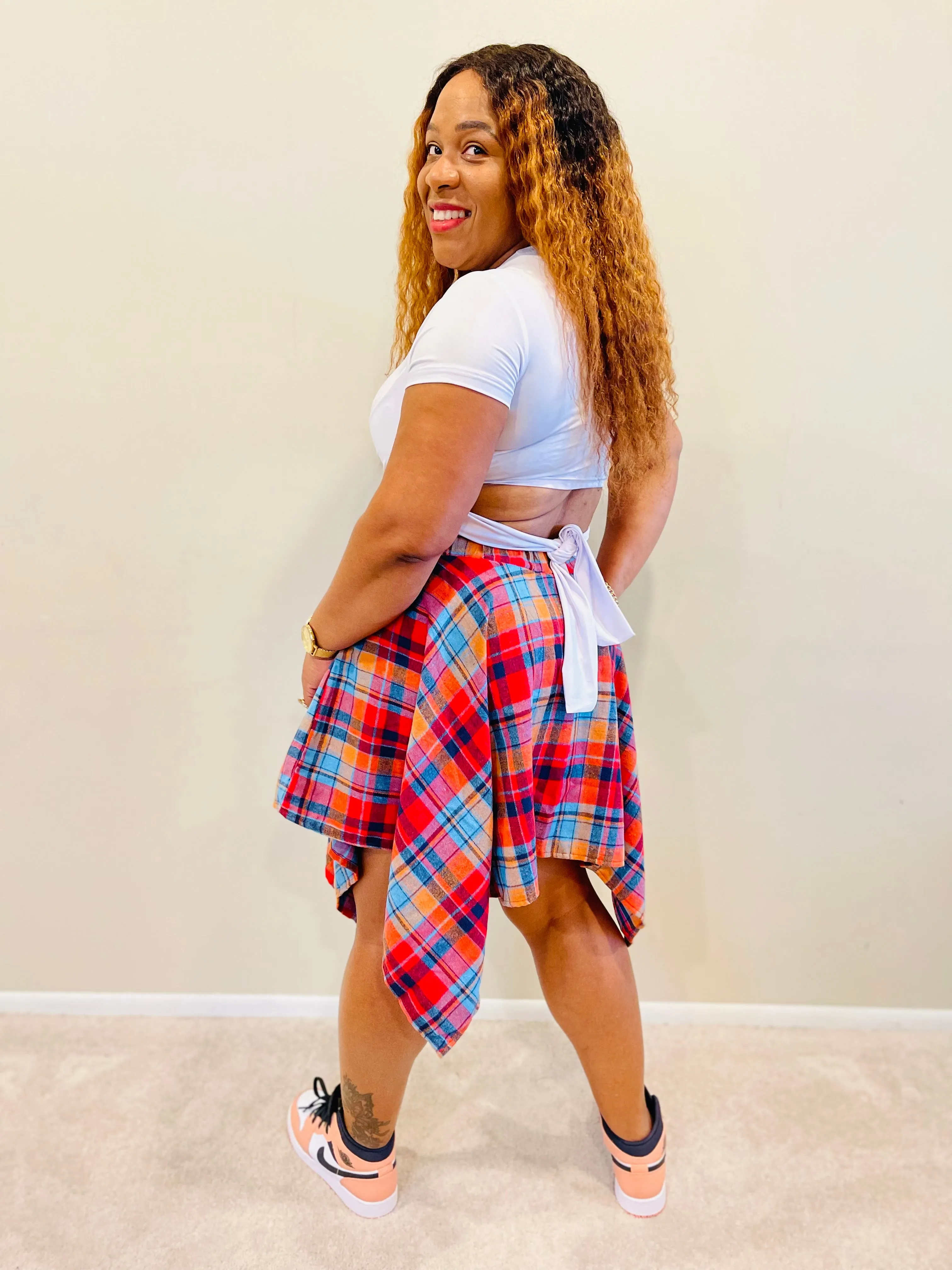 Belle Plaid Skirt
