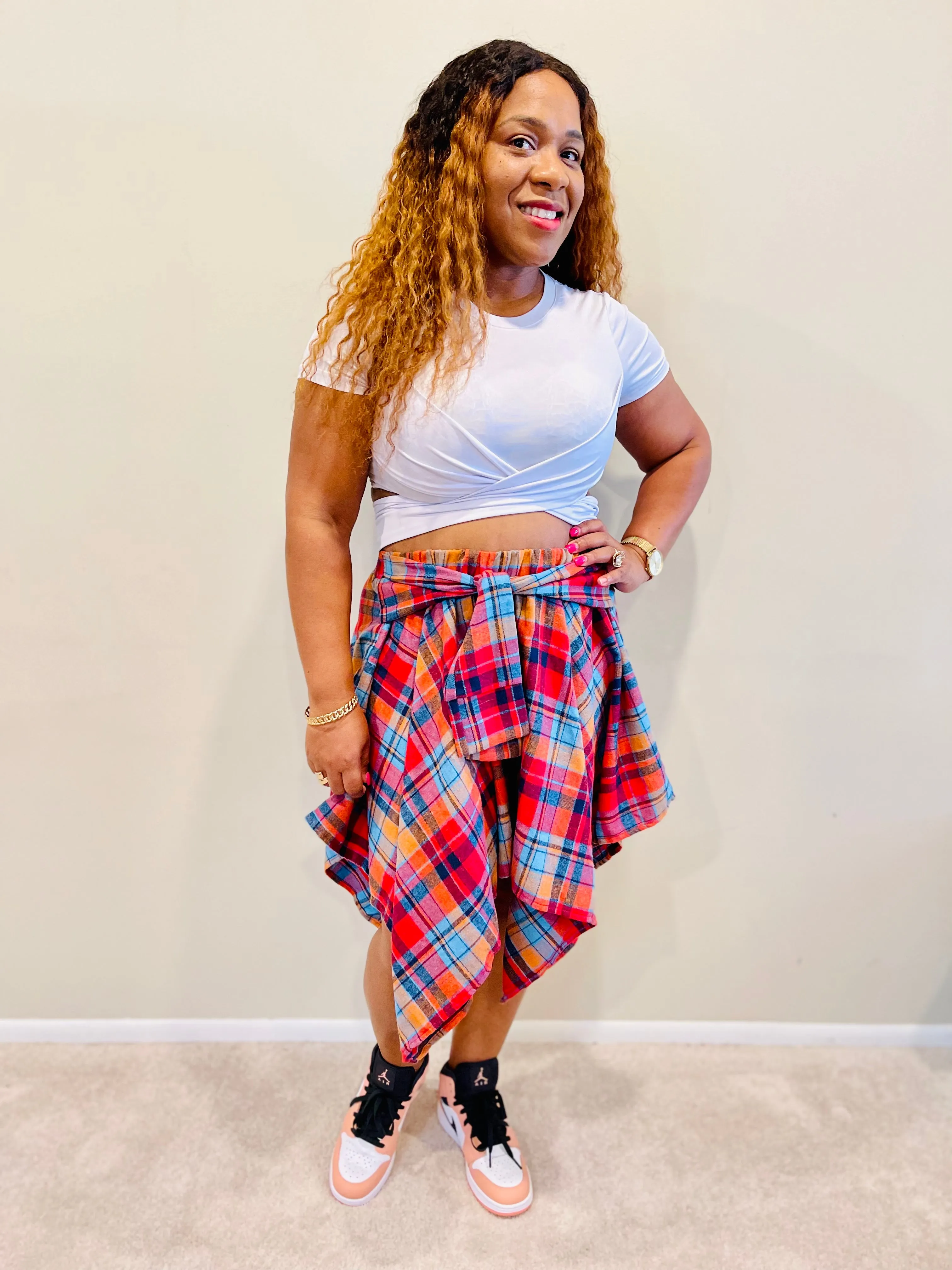 Belle Plaid Skirt