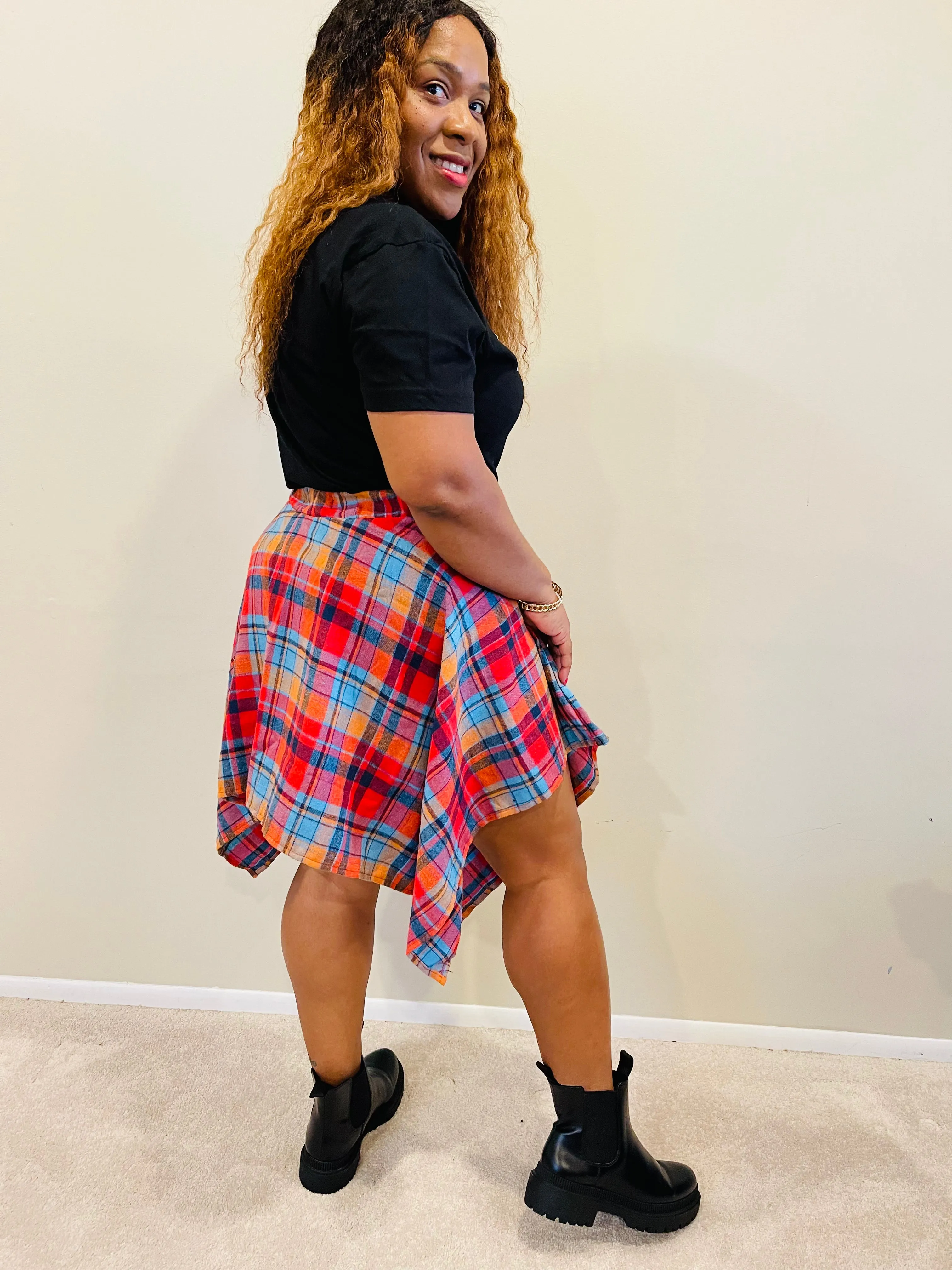 Belle Plaid Skirt