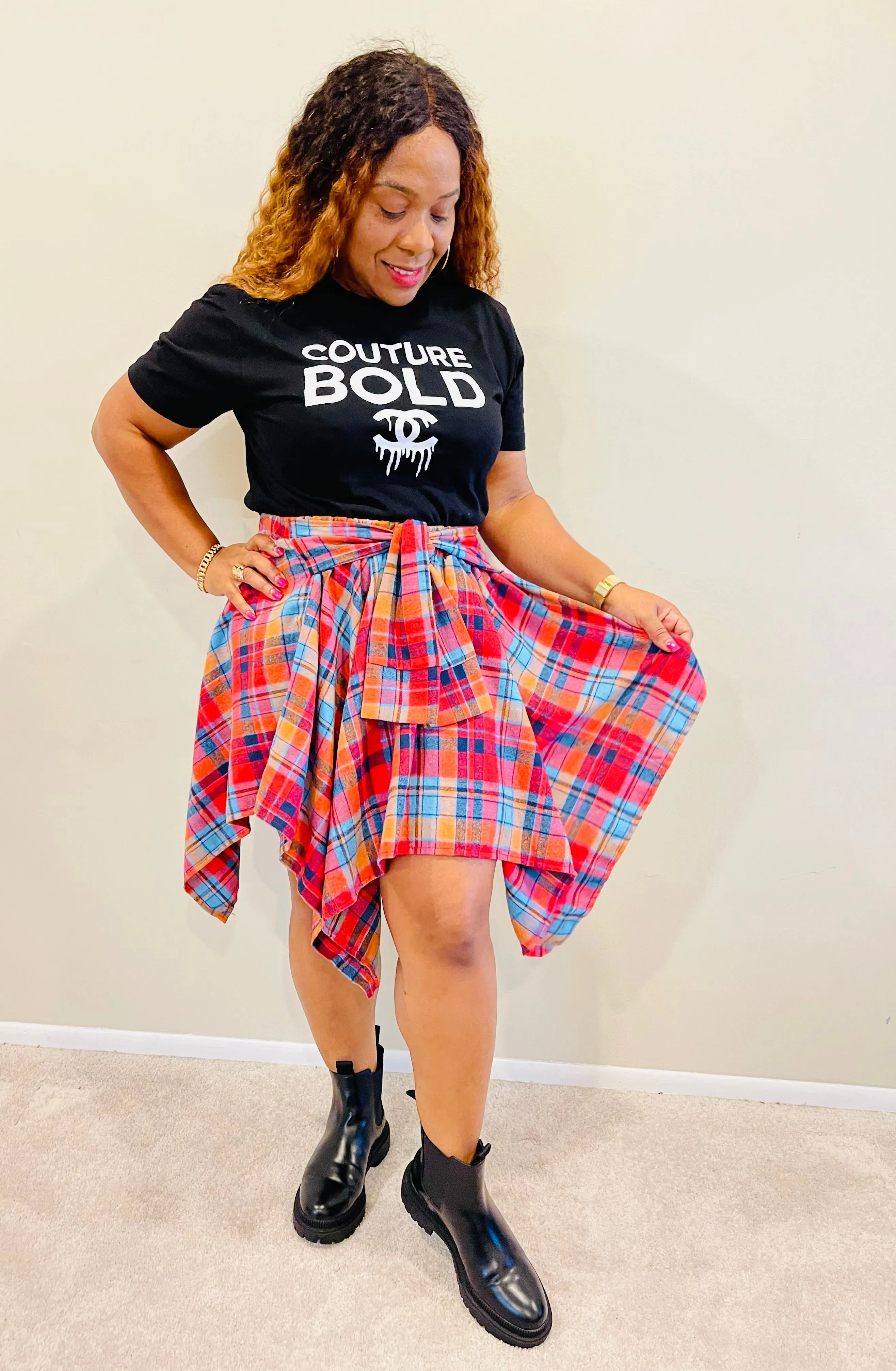 Belle Plaid Skirt