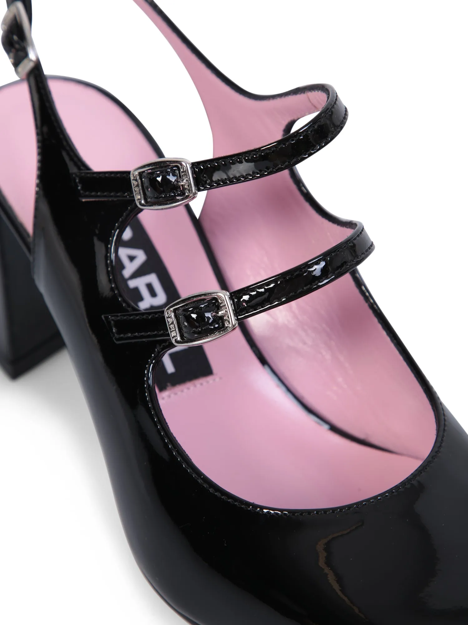 Black Mary Jane Banana sandals