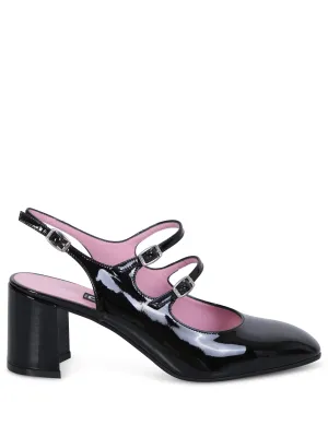 Black Mary Jane Banana sandals