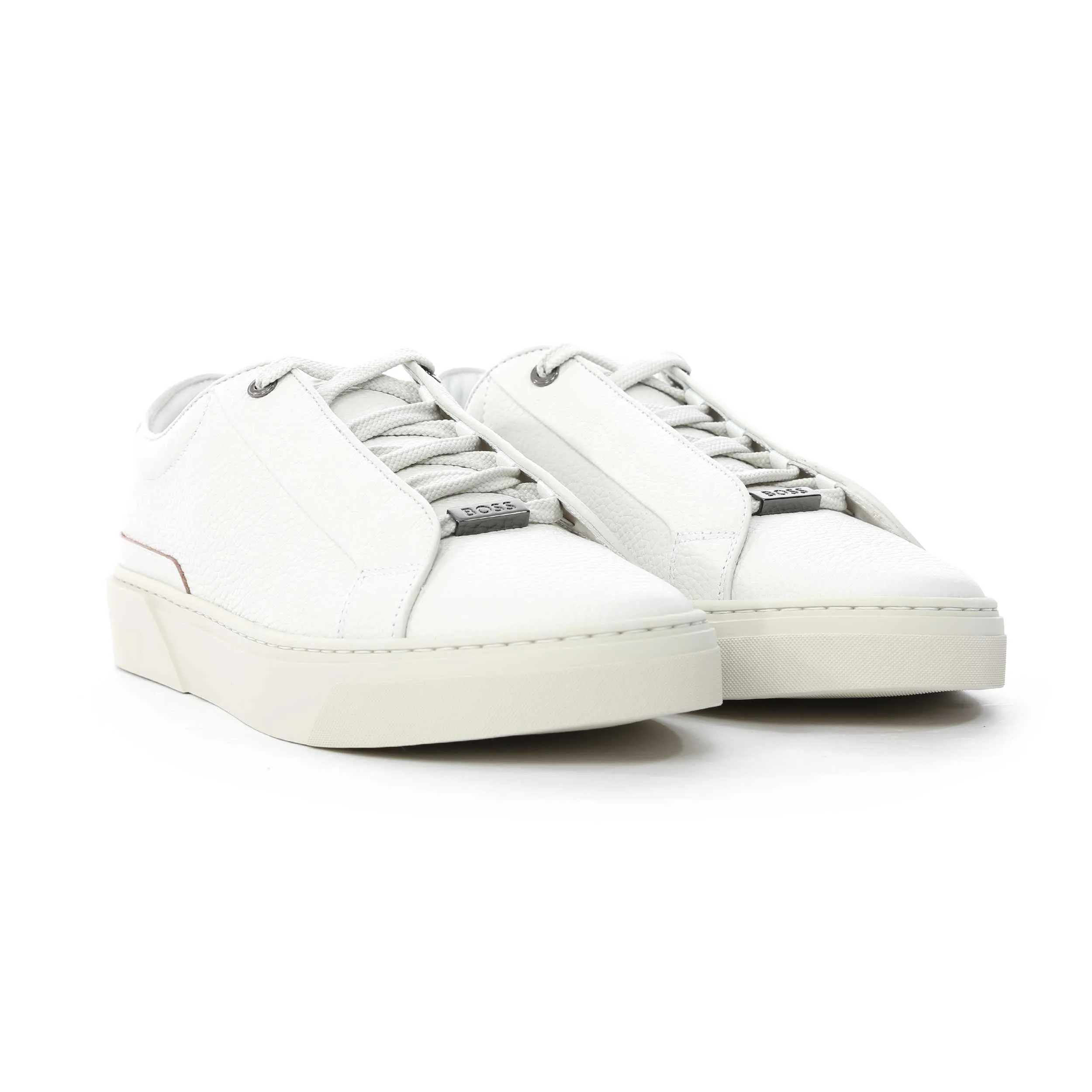 BOSS Gary Tenn grlthd Trainer in Open White