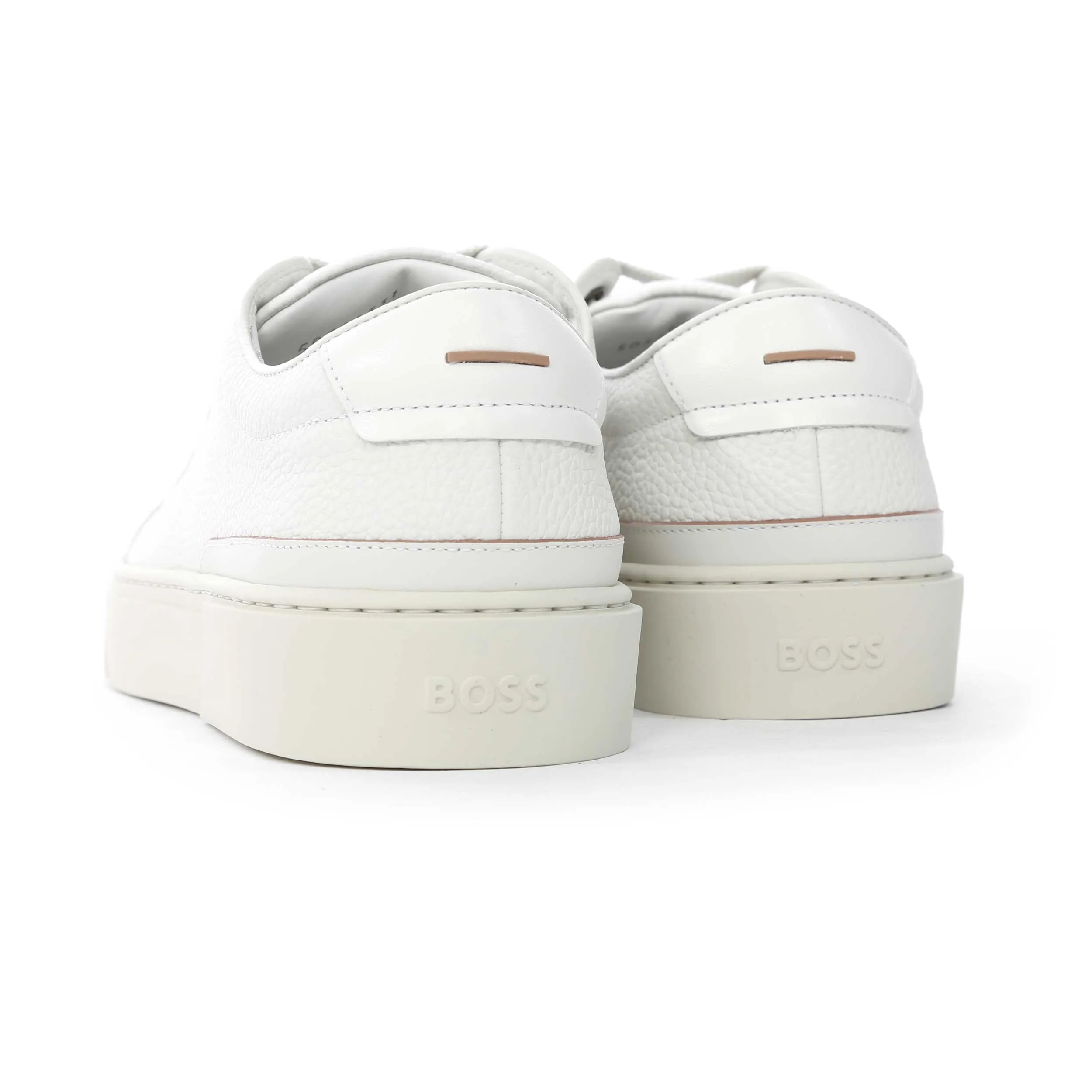 BOSS Gary Tenn grlthd Trainer in Open White