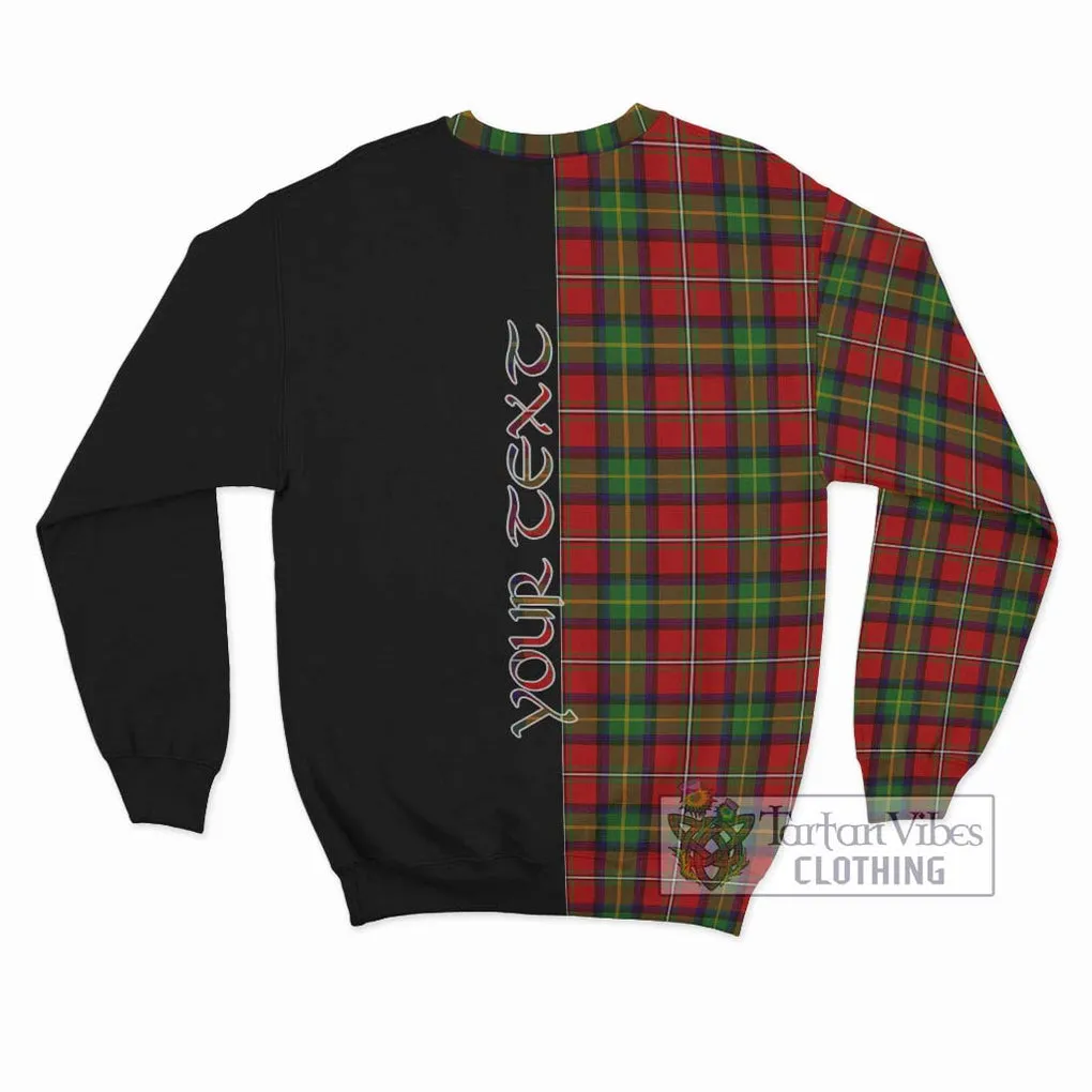 Boyd Tartan Sweatshirt with Family Crest and Half Of Me Style