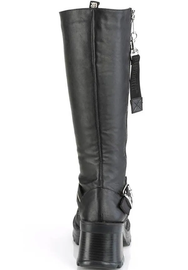 BRATTY-206 [Black] | PLATFORM HEELS [PREORDER]