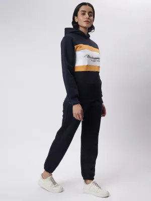 Classic Navy & Mustard Hoodie Set for Everyday Comfort