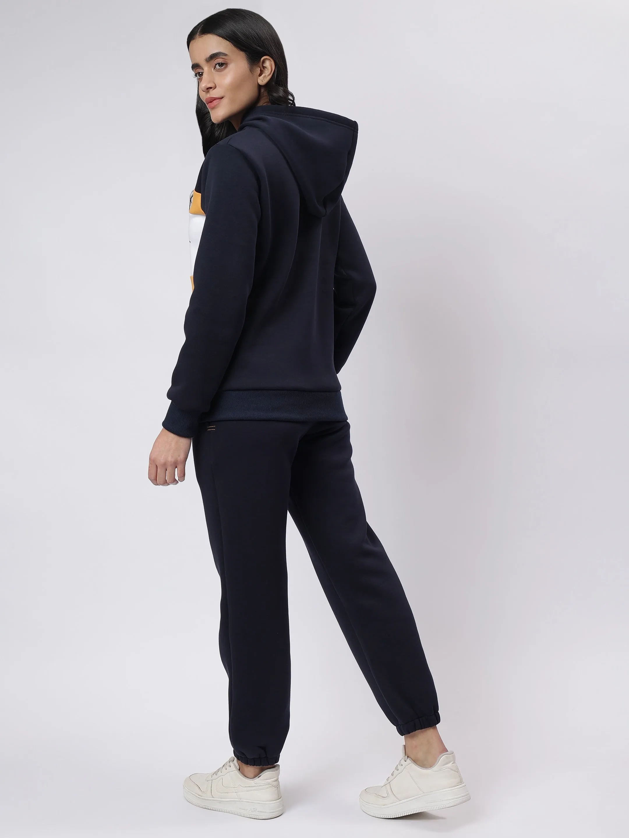 Classic Navy & Mustard Hoodie Set for Everyday Comfort