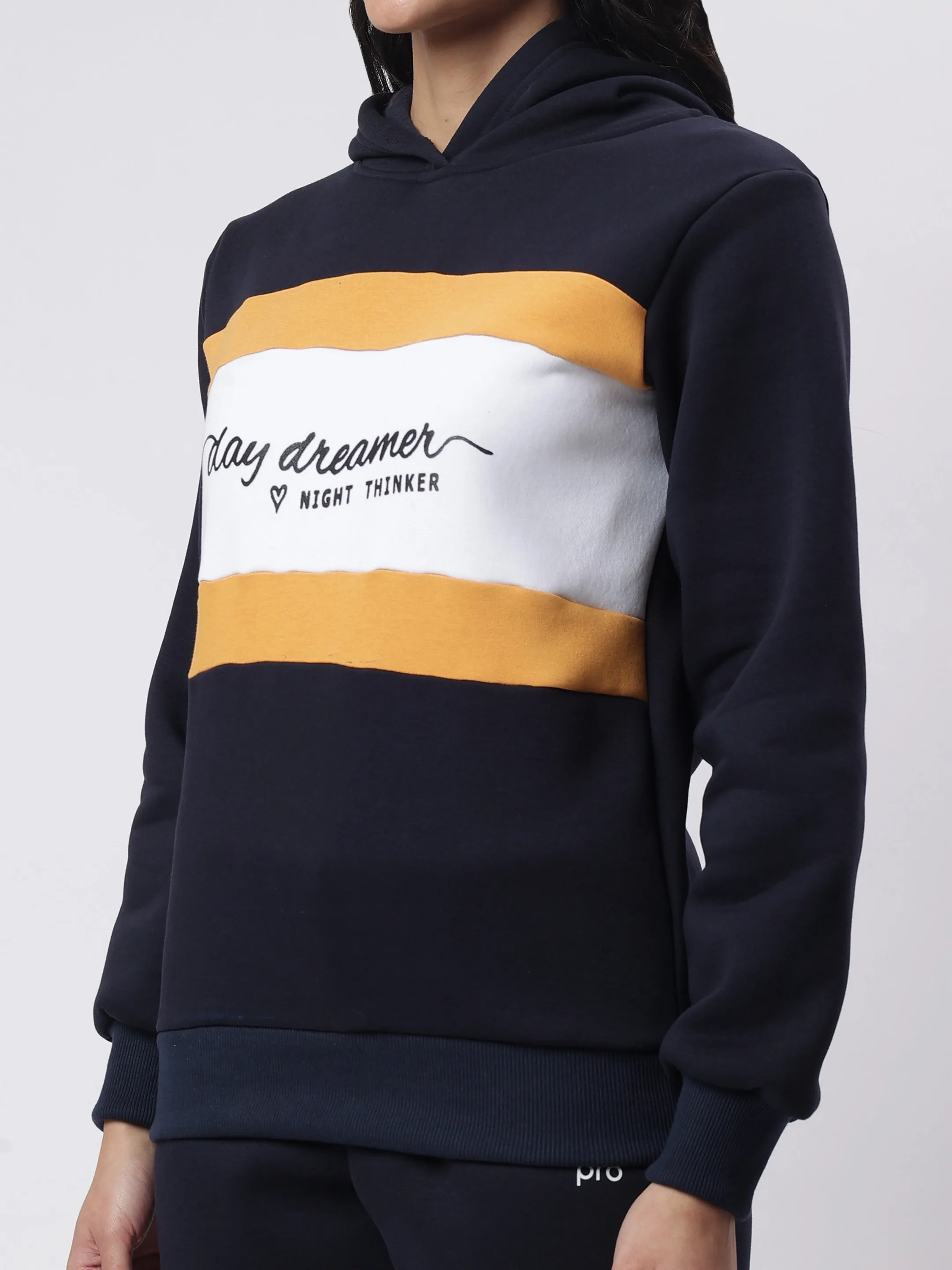 Classic Navy & Mustard Hoodie Set for Everyday Comfort