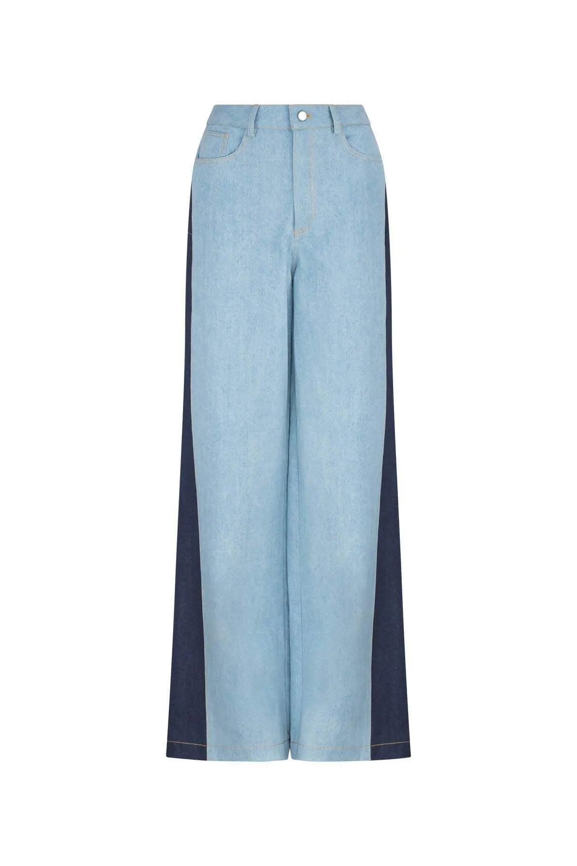 CURAAE Lyon Wide Leg Denim Jeans