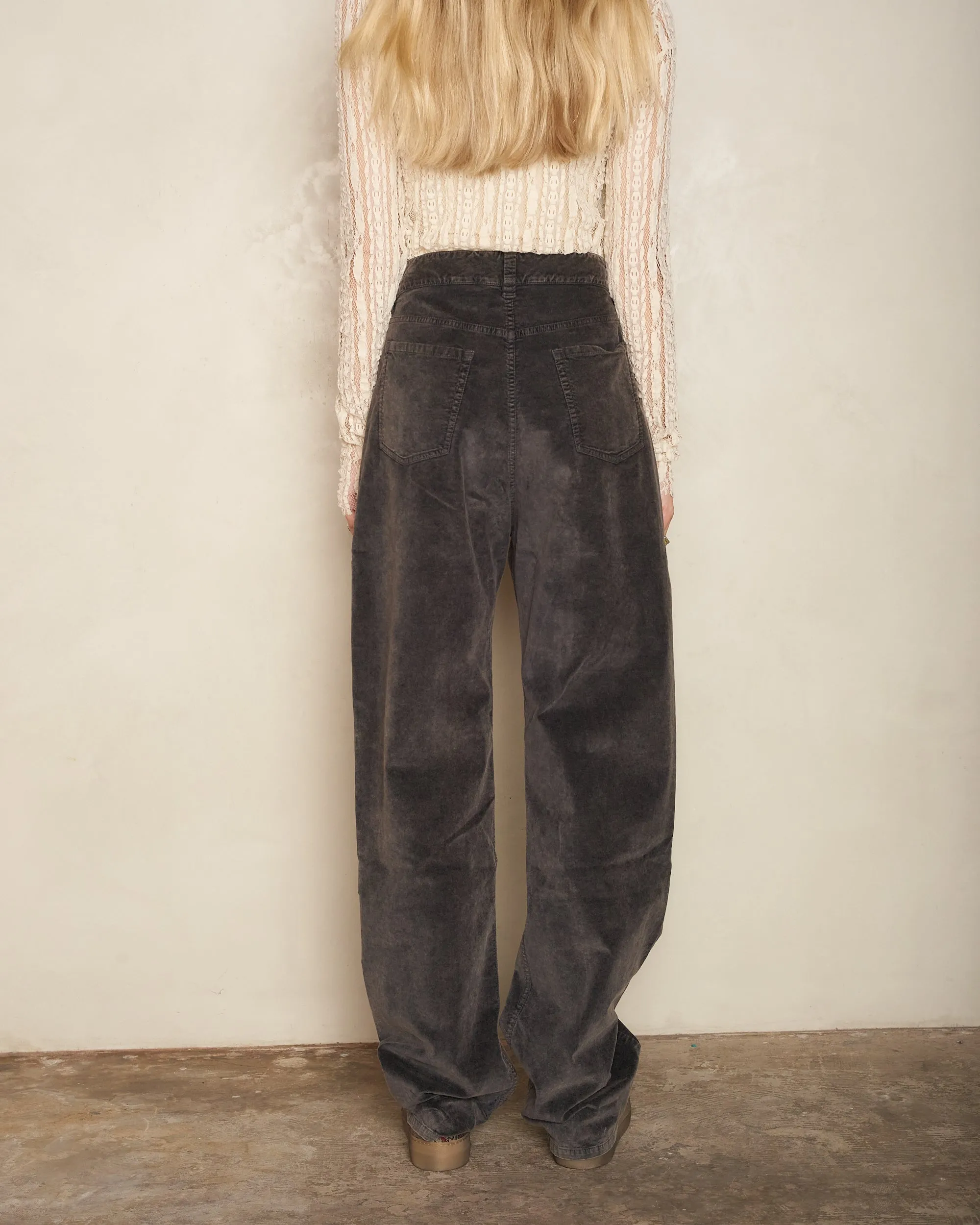 Dark Grey Tree Pants