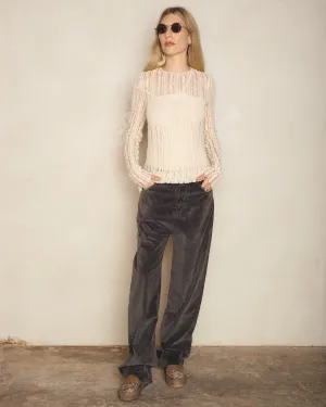 Dark Grey Tree Pants