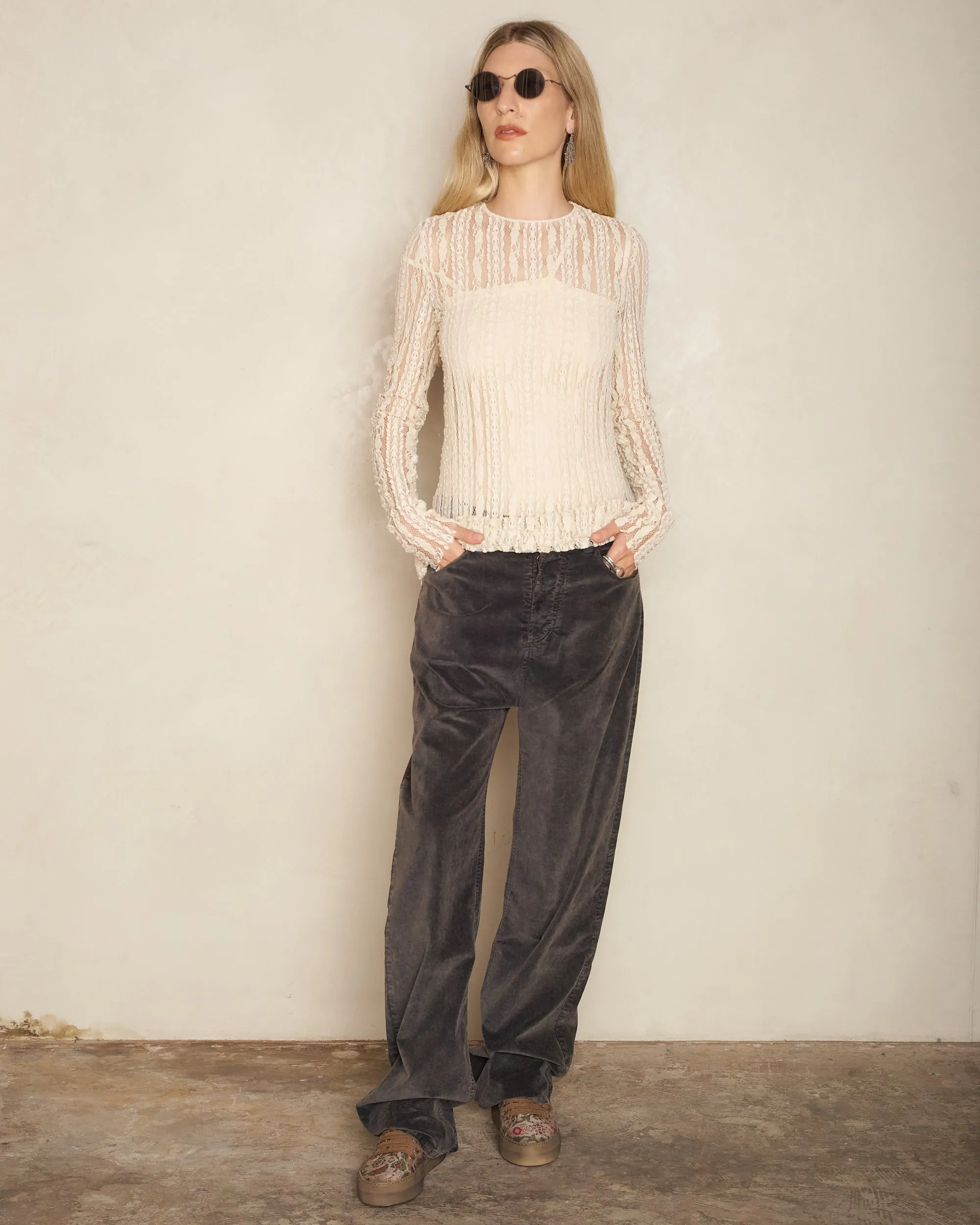 Dark Grey Tree Pants