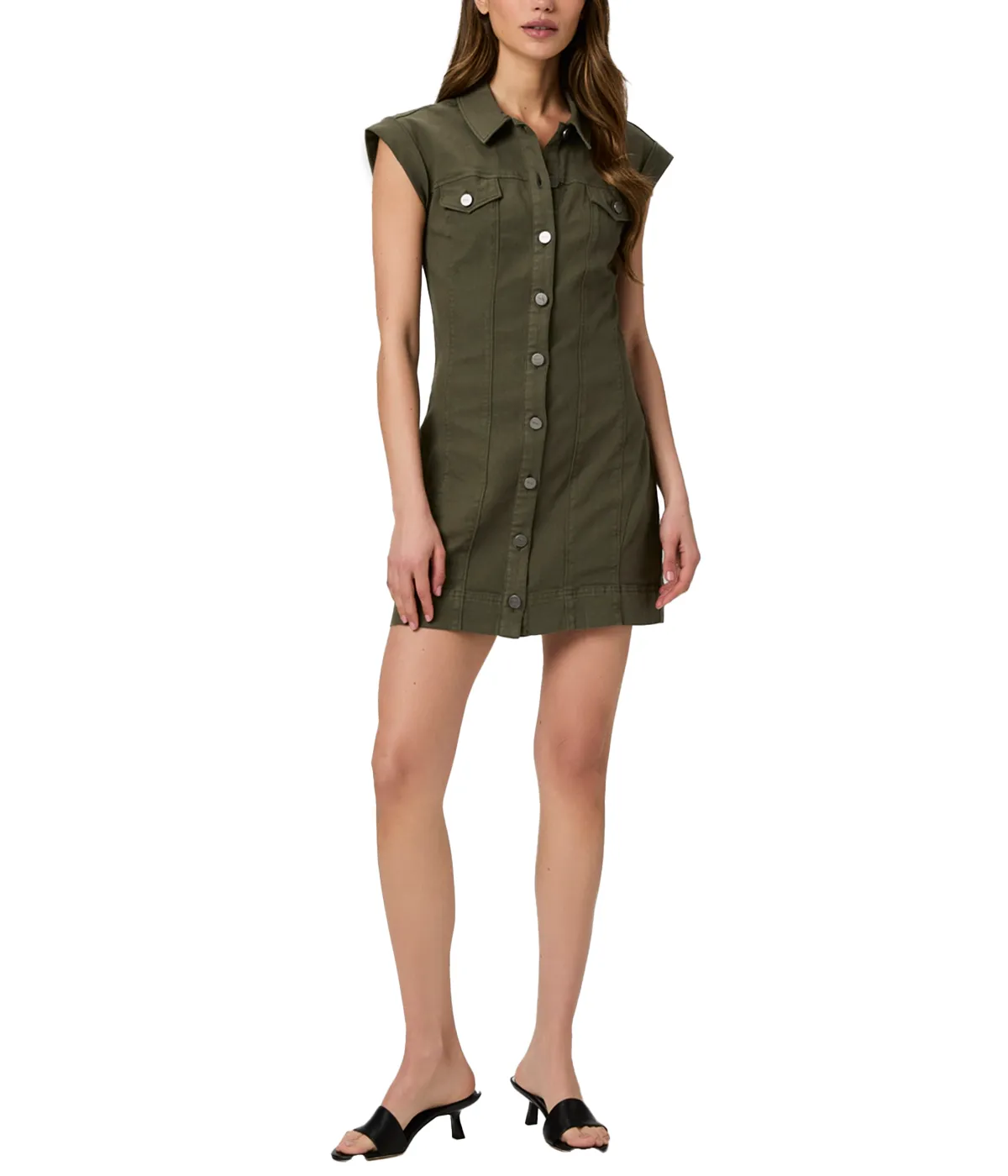 Dekalb Dress in Vintage Foreseter Green