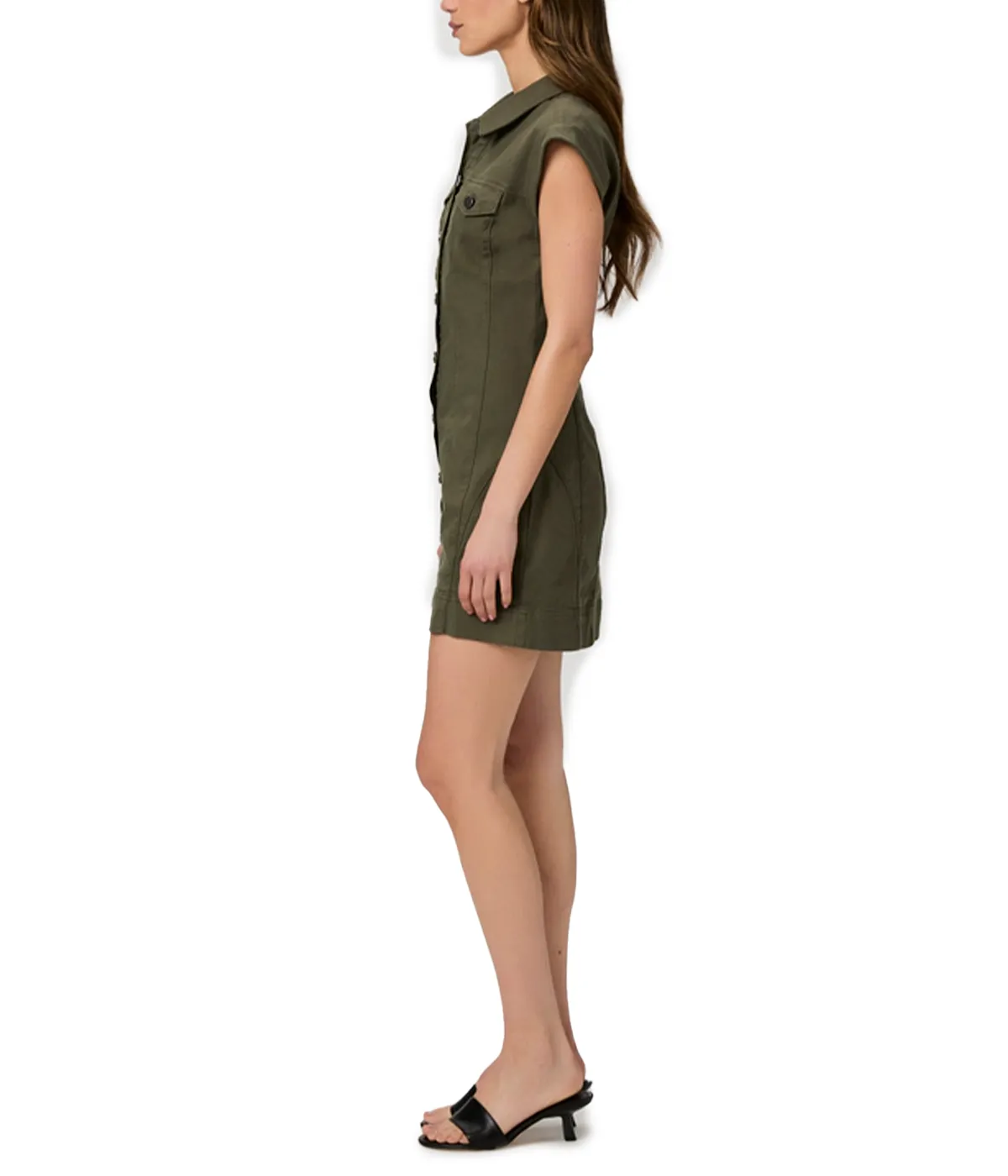 Dekalb Dress in Vintage Foreseter Green