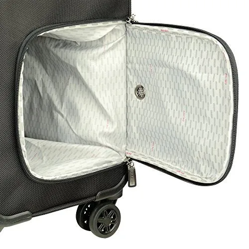 Delsey Luggage Cruise Lite Softside 25" Exp. Spinner Suiter Trolley, Black