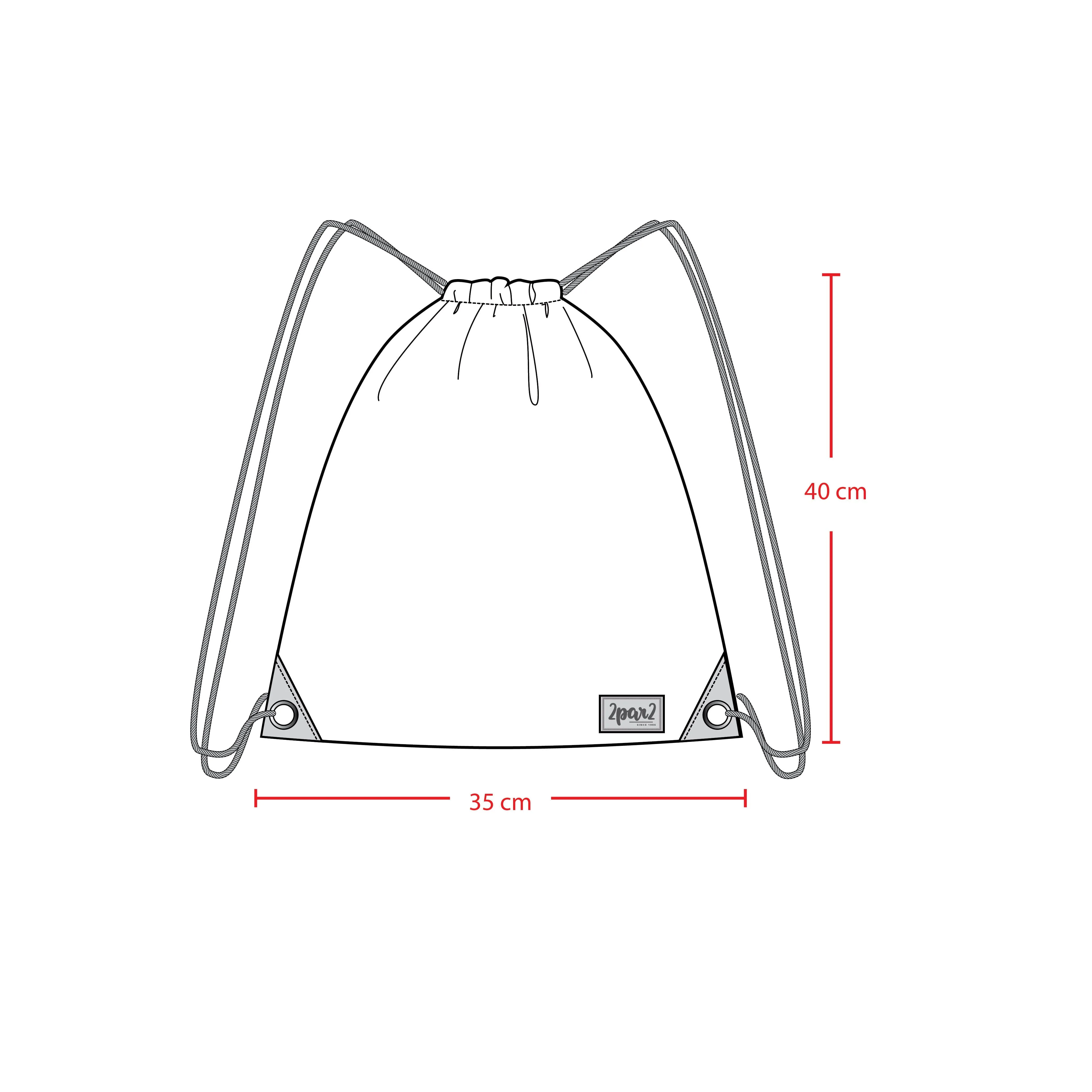 Drawstring Bag Smiley Face Boy