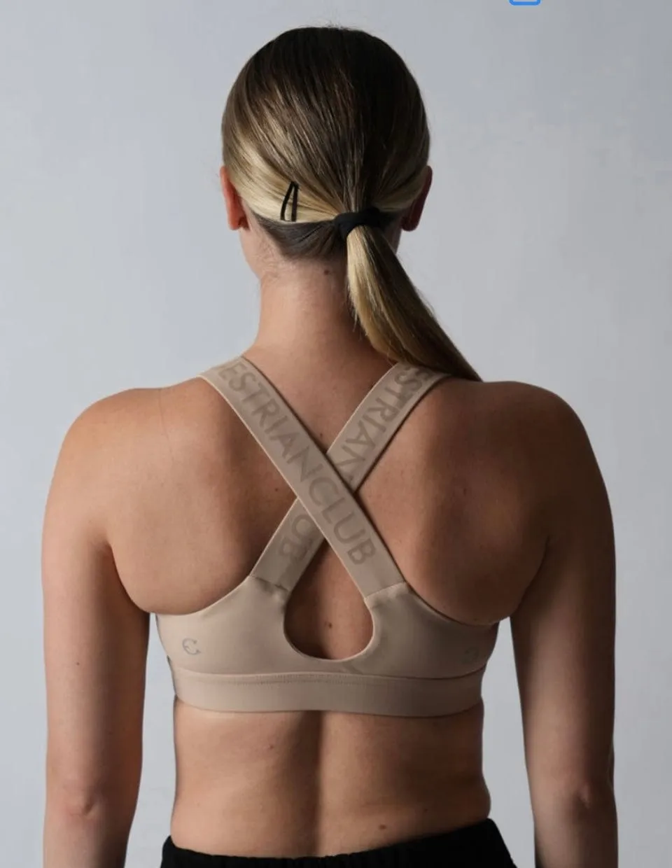 EquestrianClub- Logo Sports Bra
