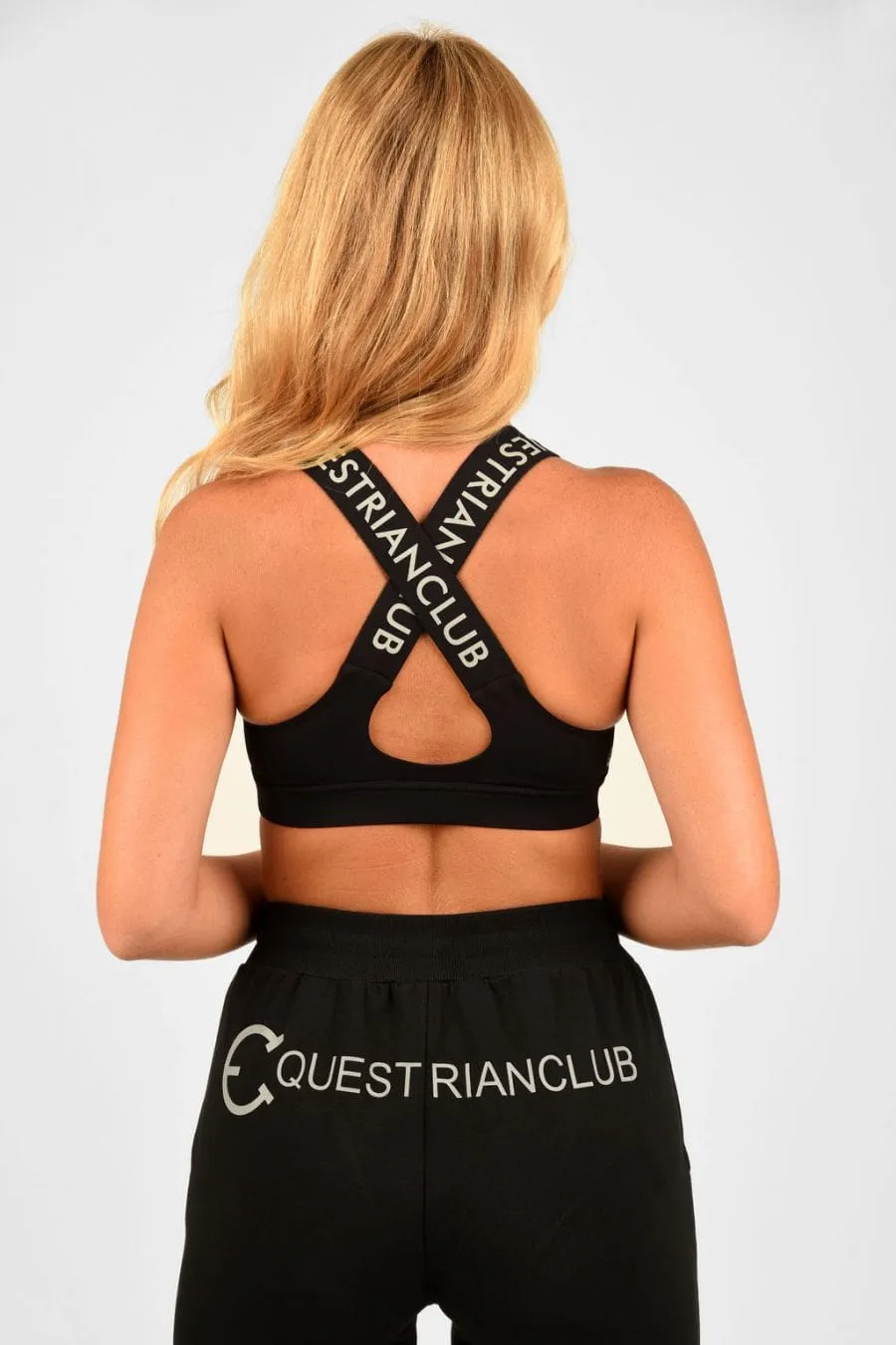 EquestrianClub- Logo Sports Bra