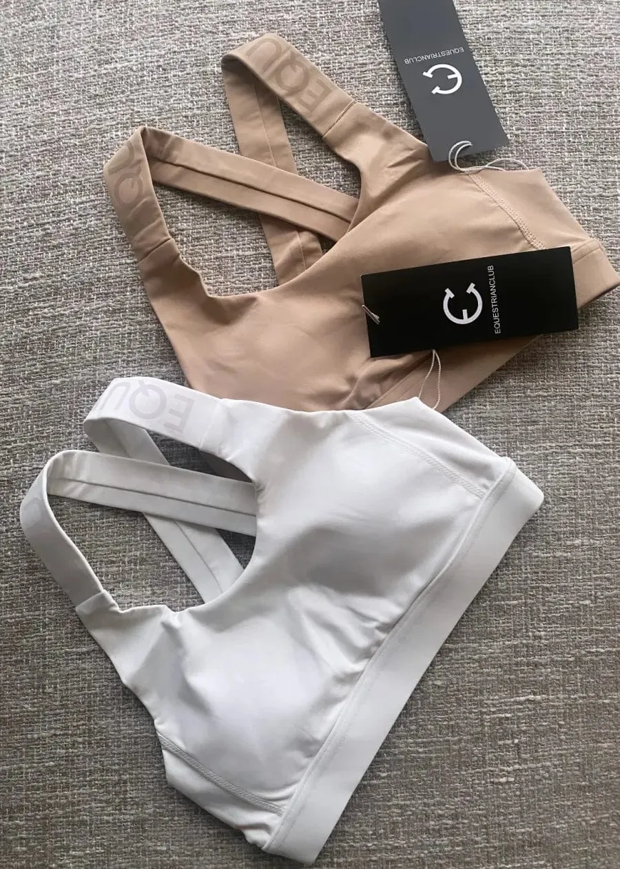 EquestrianClub- Logo Sports Bra
