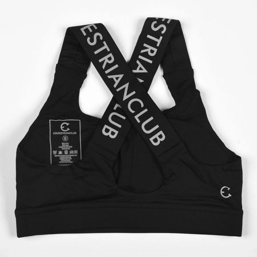 EquestrianClub- Logo Sports Bra