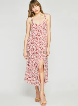 Esme Dress in Chili Floral