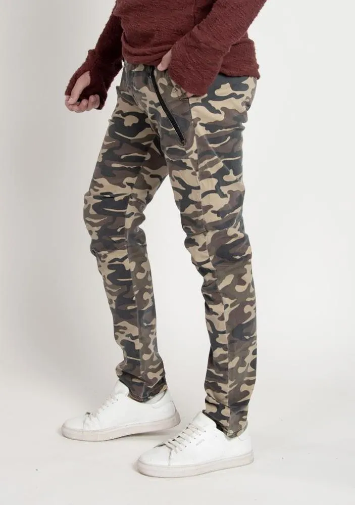 Expent Tapered Trousers - Camo