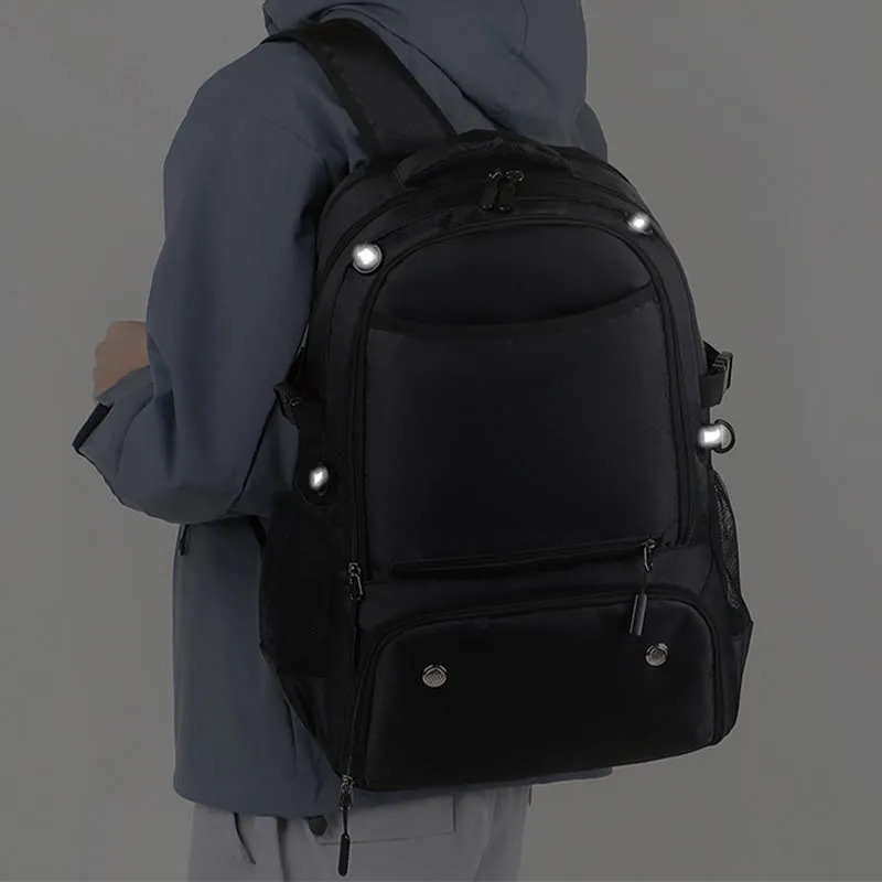 Extra Large Functional Backpack Sports Bag Racket Bag with Shoe Compartment