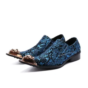 Fashion men's shoes formal genuine leather British carved brogue men's shoes men's hairdresser pointed toe trendy personality leather shoes