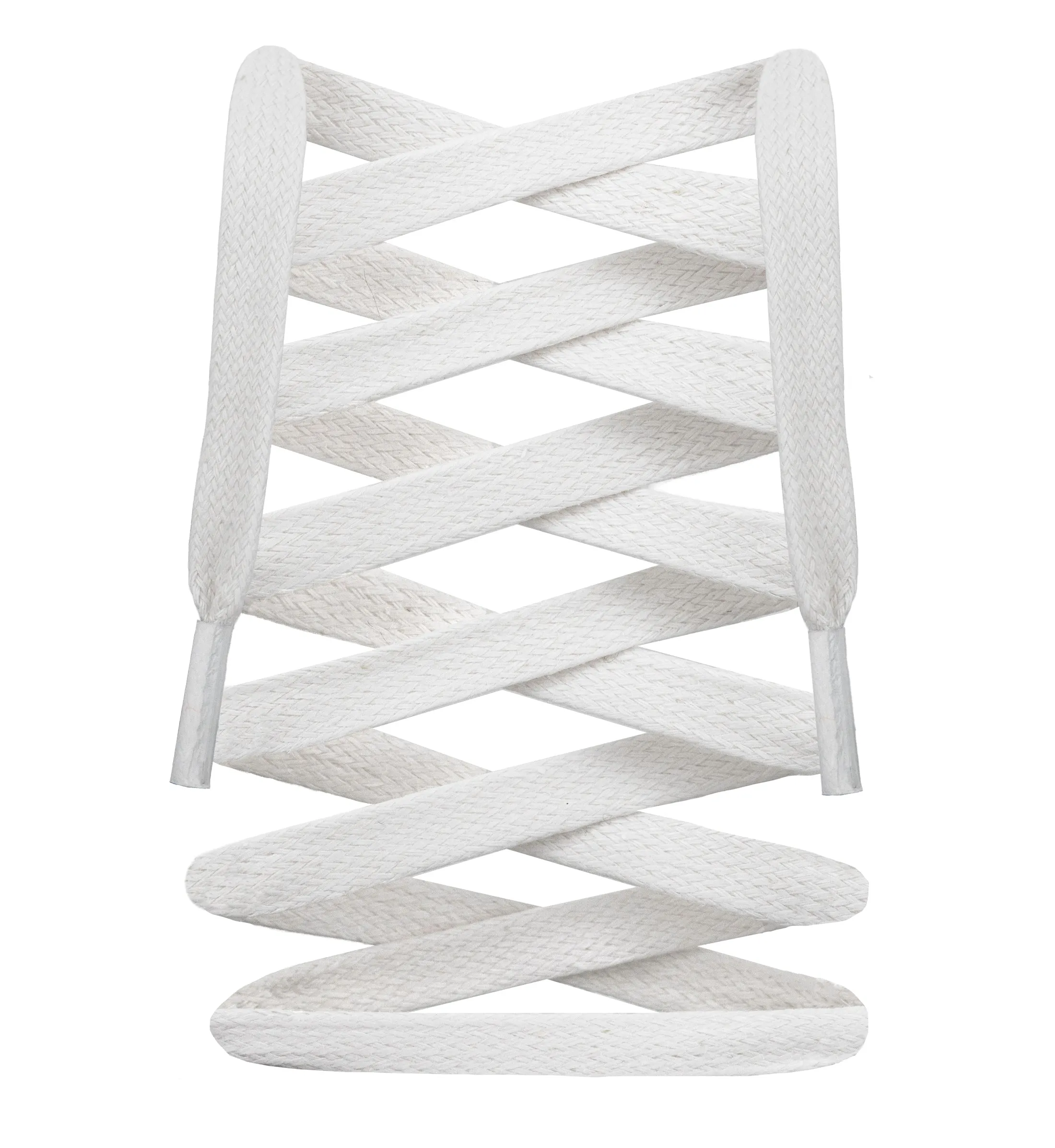 Flat Waxed Shoelaces