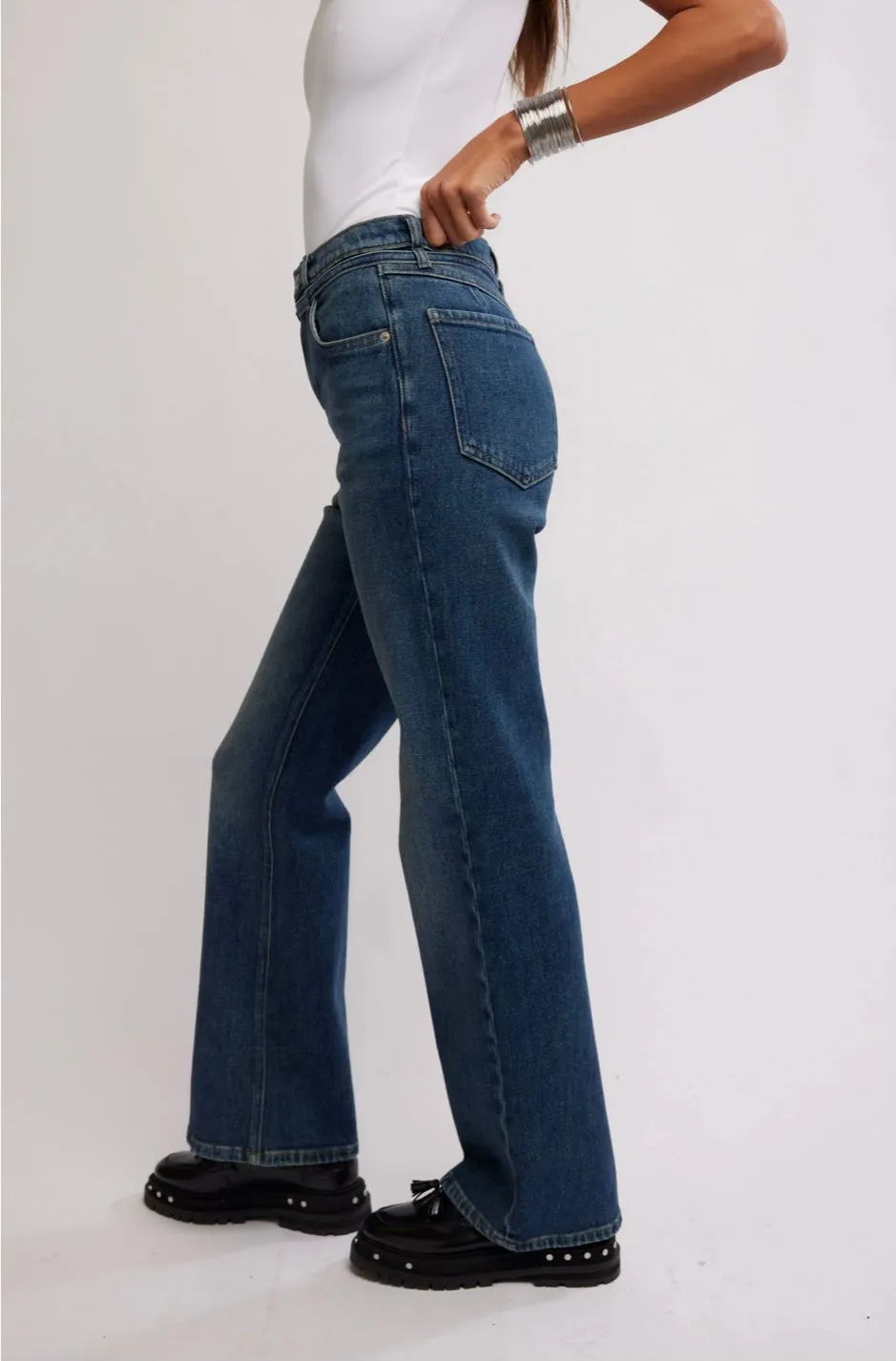 Free people Sabine Slim A Line Jean in Hibernate