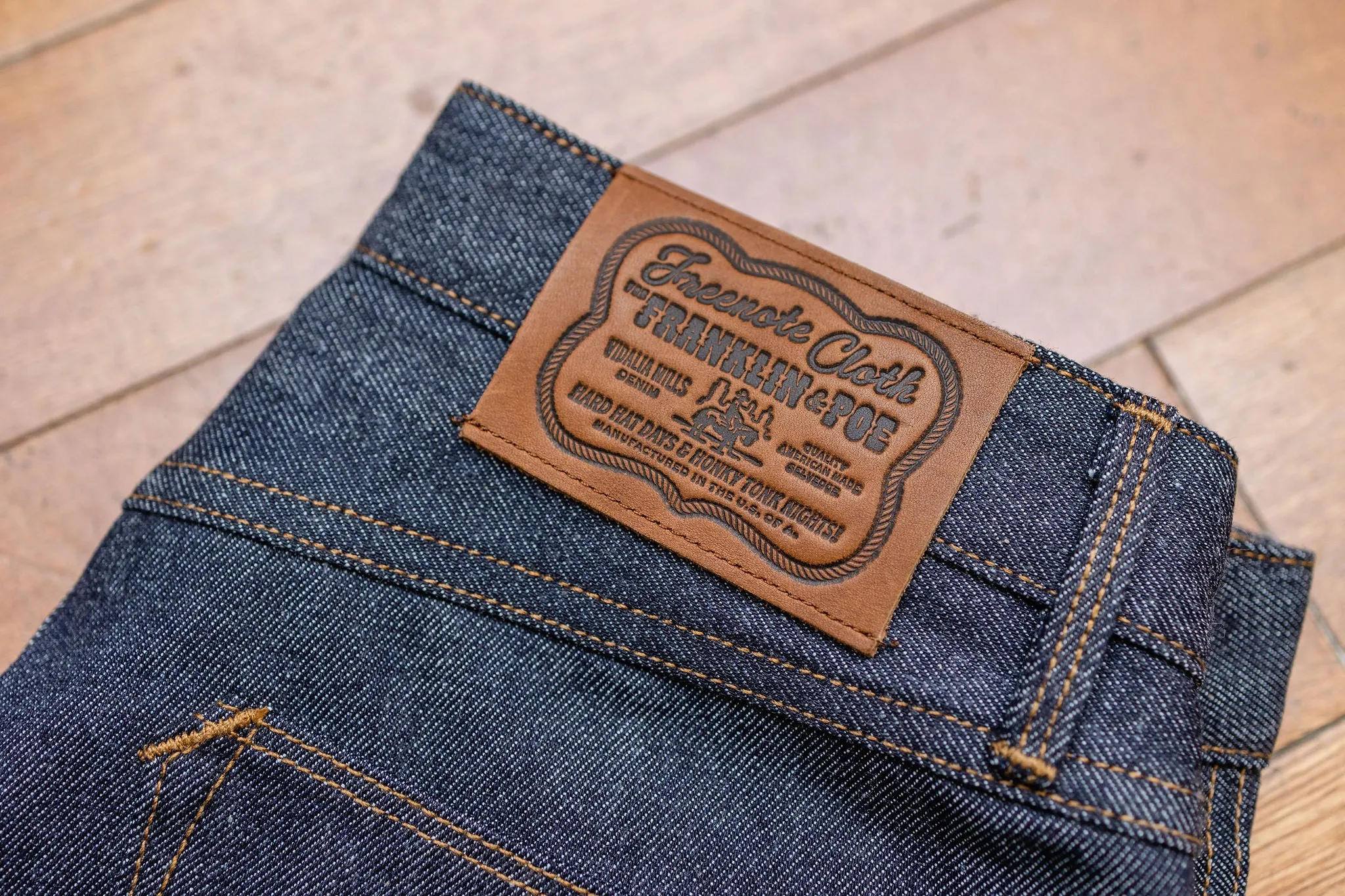 Freenote Cloth x Franklin & Poe Wilkes - 14oz Vidalia Mills Denim
