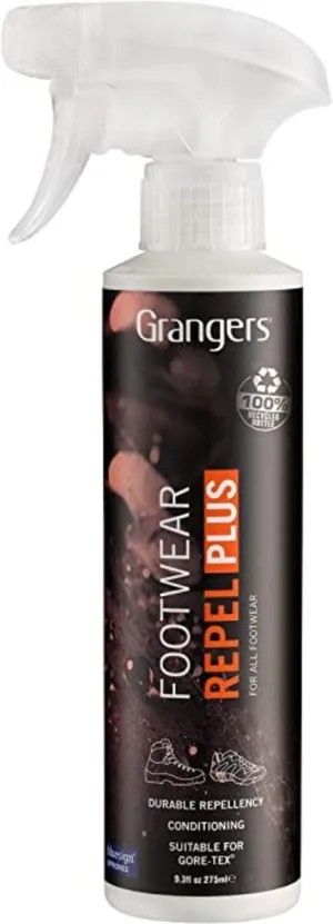 Grainger Footwear Repel Black/Clear
