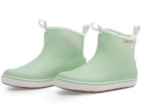 Grundens Women's Deck-Boss Ankle Boots "Sage Green"