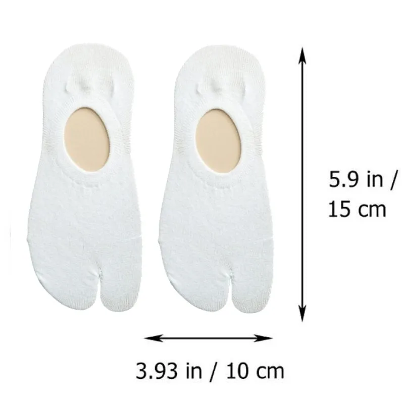 GRW Breathable Bunion Socks Unisex Antislip Comfy Elastic Fit Separated Toe Stockings