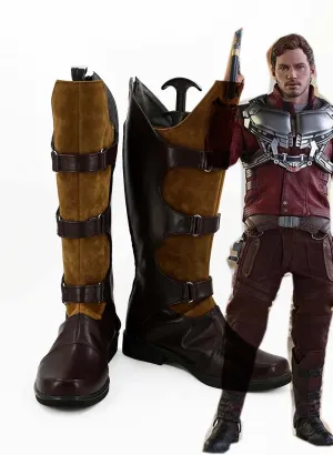 Guardians of the Galaxy Peter Jason Quill Star lord Boots Cosplay Shoes