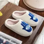 Hamsa Eye Slippers