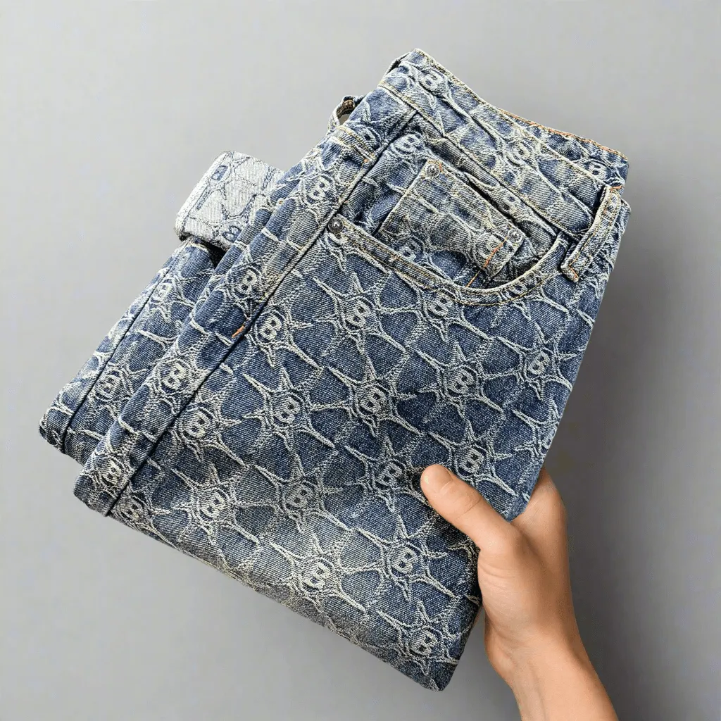 High Street Cuffed Vintage Blues