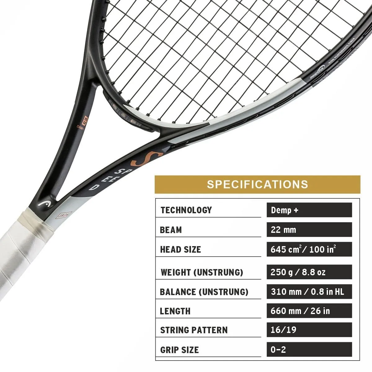 IG Speed 26 Graphite Composite Tennis Racquet | Strung | for Juniors - Both Beginners & Intermediate
